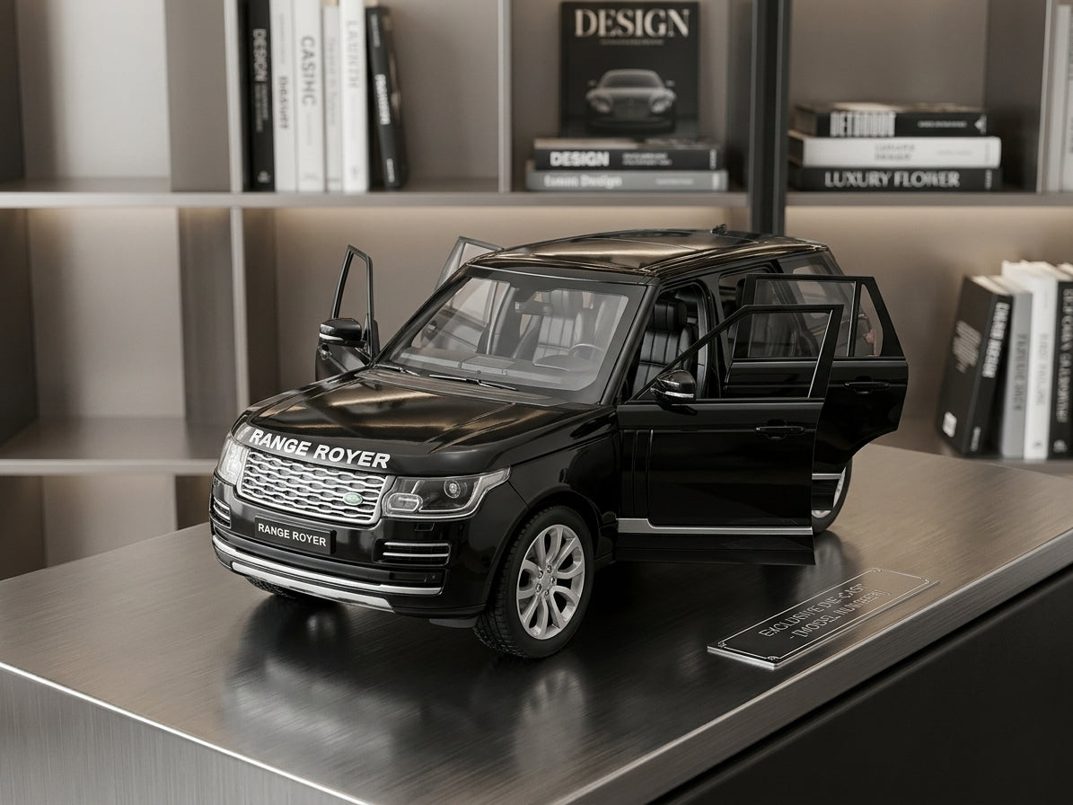 1:24 Scale Premium Luxury SUV Die-Cast Model RANG ROVER Car – Openable Doors & Detailed Interior Collectible