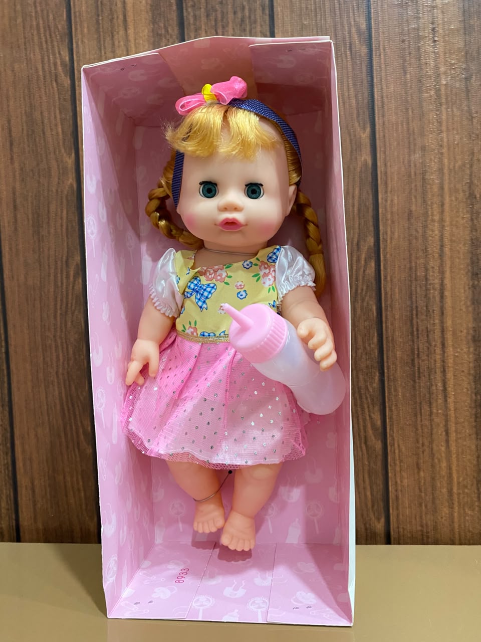Baby Lovely Doll Set with Feeding Bottle & Music | Cute Baby Doll Toy for Girls